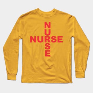 Red Cross Nurse Long Sleeve T-Shirt